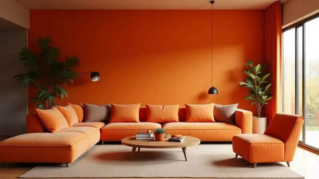 In 2025 vervangt deze schitterende kleur terracotta en is overal in de decoratie te zien