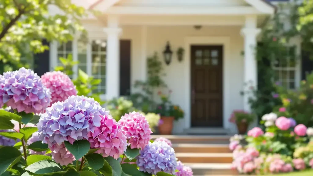 Plant nooit hortensia’s bij de voordeur, ontdek waarom!