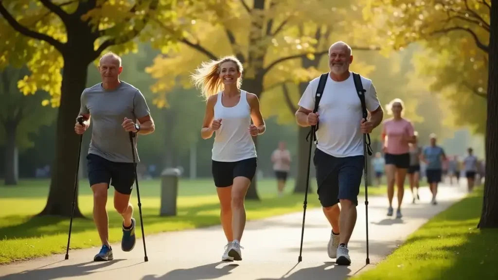 Sportieve wandelingen, nordic walking of afghaanse wandelingen: welke praktijk kiezen om fit te blijven