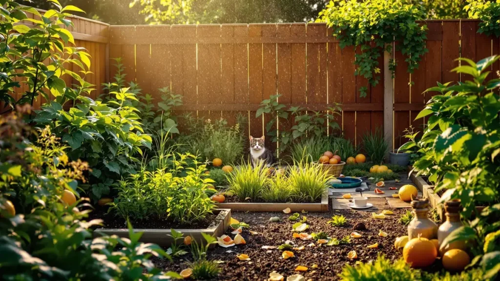 De meest effectieve methoden om katten uit de moestuin te houden